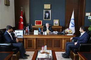 Rektör Şahin’e Tebrik Ziyaretleri 