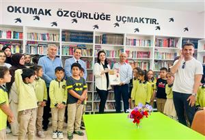 ASÜ Eğitim Fakültesi’nden 15 köy okuluna 43 bin kitap